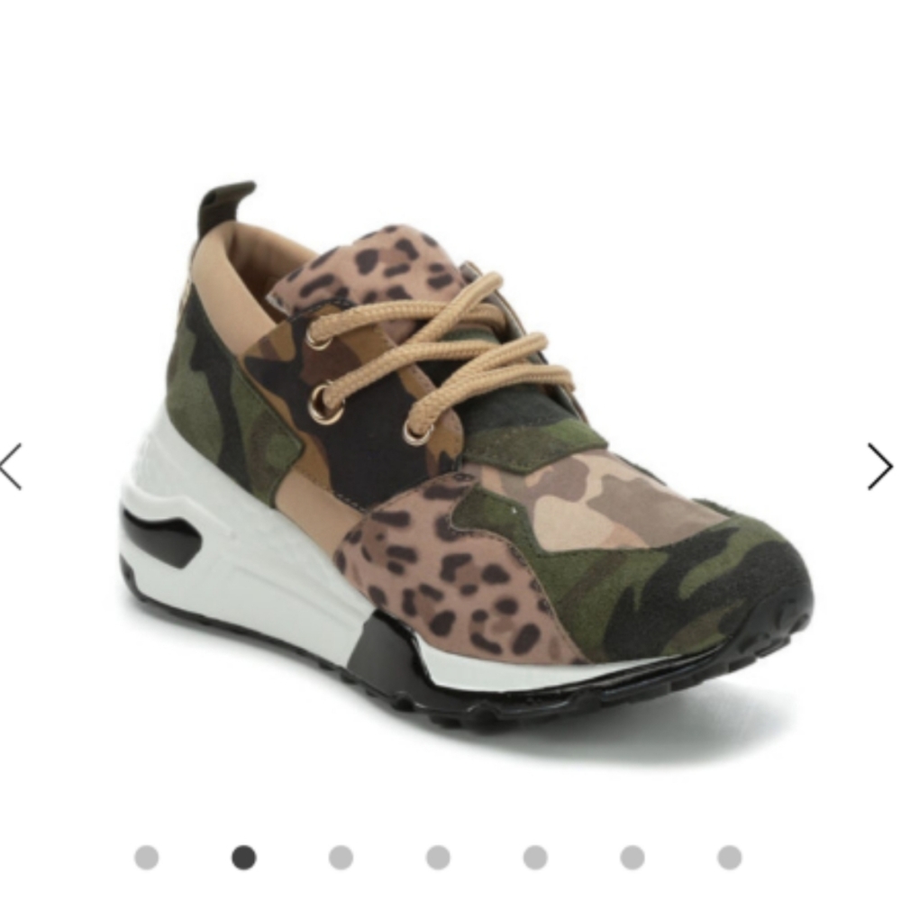 Steve Madden Cliff Sneakers Khaki Olive